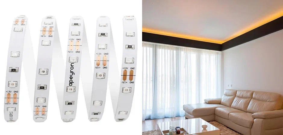 Светодиодная лента 4,8W/m 60LED/m 2835SMD желтый 5M Светодиодная лента 4,8W/m 60LED/m 2835SMD желтый 5M - Loft-Concept в Орле
