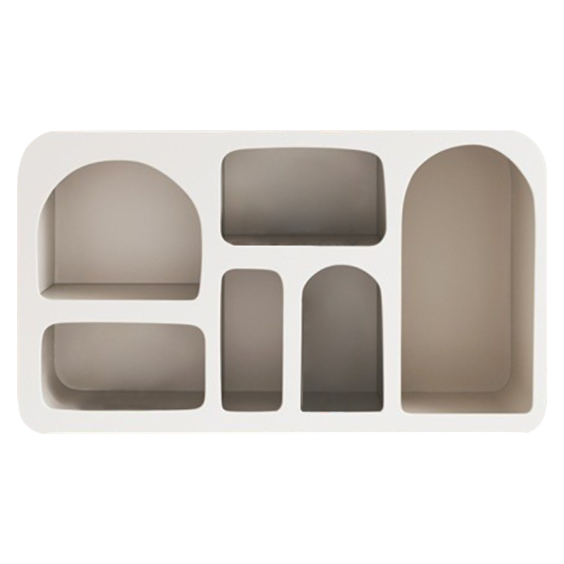 Стеллаж Cave Pastel Console Cabinet Бежевый Стеллаж Cave Pastel Console Cabinet Бежевый в Орле | Loft Concept
