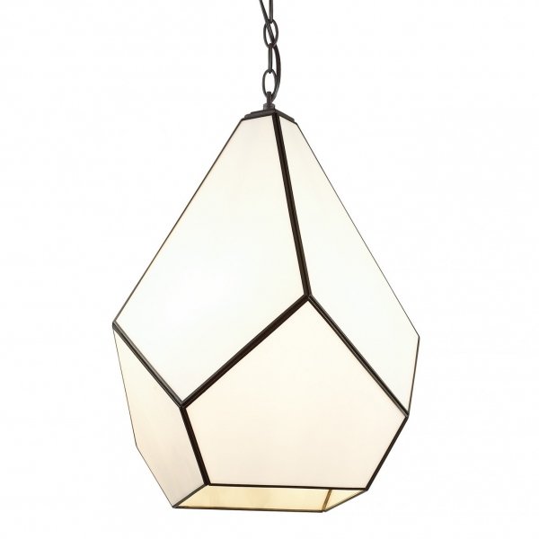 Люстра Geometry Glass Light Pendant Milk 4 Молочный Люстра Geometry Glass Light Pendant Milk 4 Молочный в Орле | Loft Concept