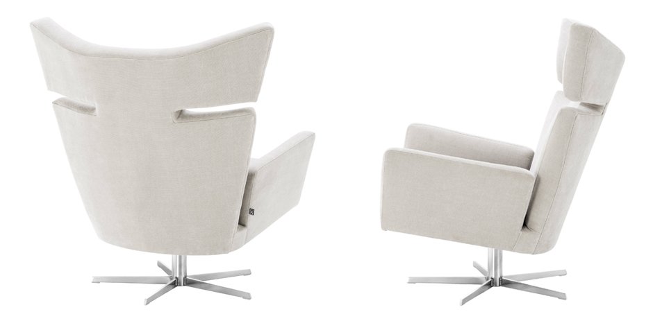 Кресло Eichholtz Swivel Chair Eduardo Кресло Eichholtz Swivel Chair Eduardo - Loft-Concept в Орле