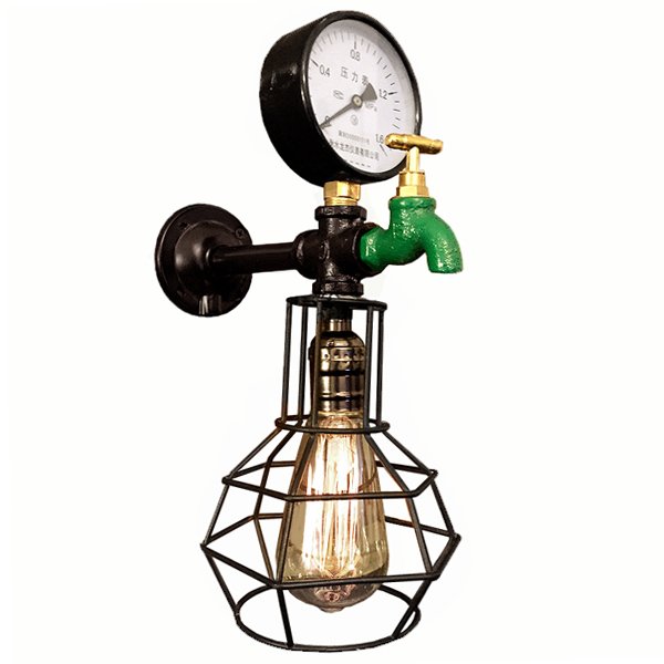 Бра Wall Lamp Manometer and Green water tap Бра Wall Lamp Manometer and Green water tap в Орле | Loft Concept