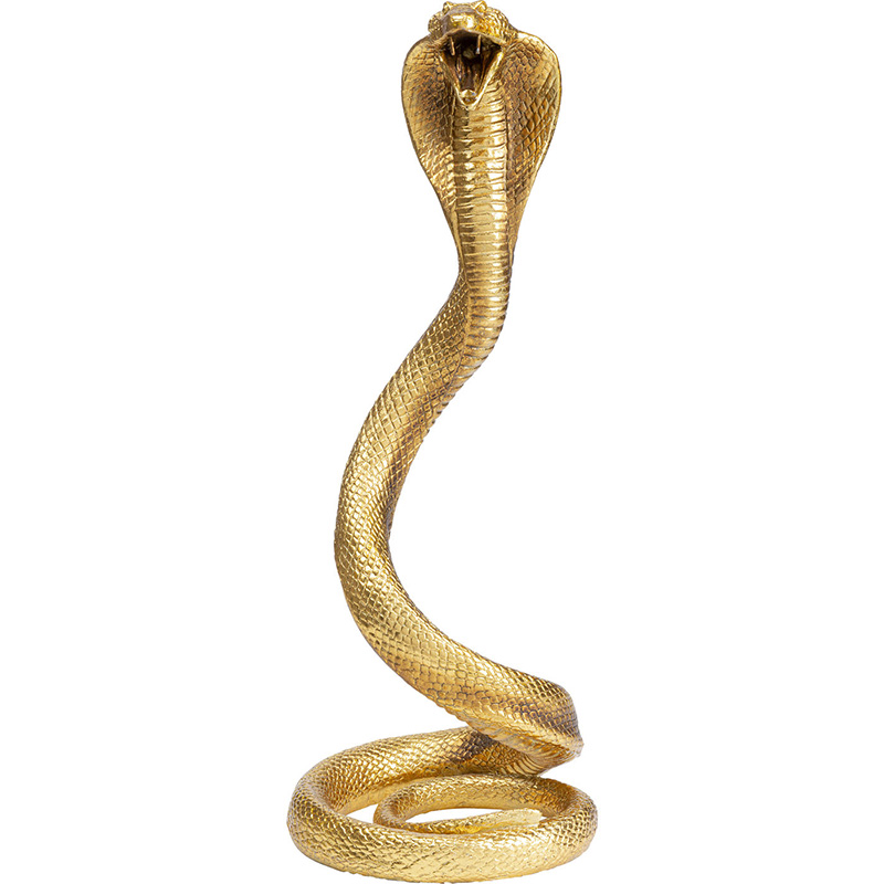 Статуэтка Golden Cobra I Золотой Статуэтка Golden Cobra I Золотой в Орле | Loft Concept