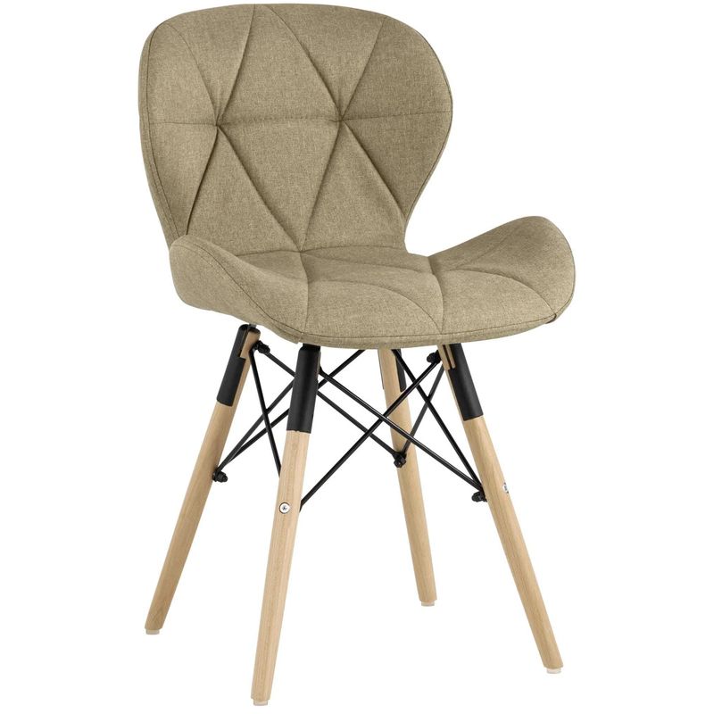 Стул Jeroen Chair Рогожка Коричневый Цвет Коричневый Древесина Черный Стул Jeroen Chair Рогожка Коричневый Цвет Коричневый Древесина Черный в Орле | Loft Concept