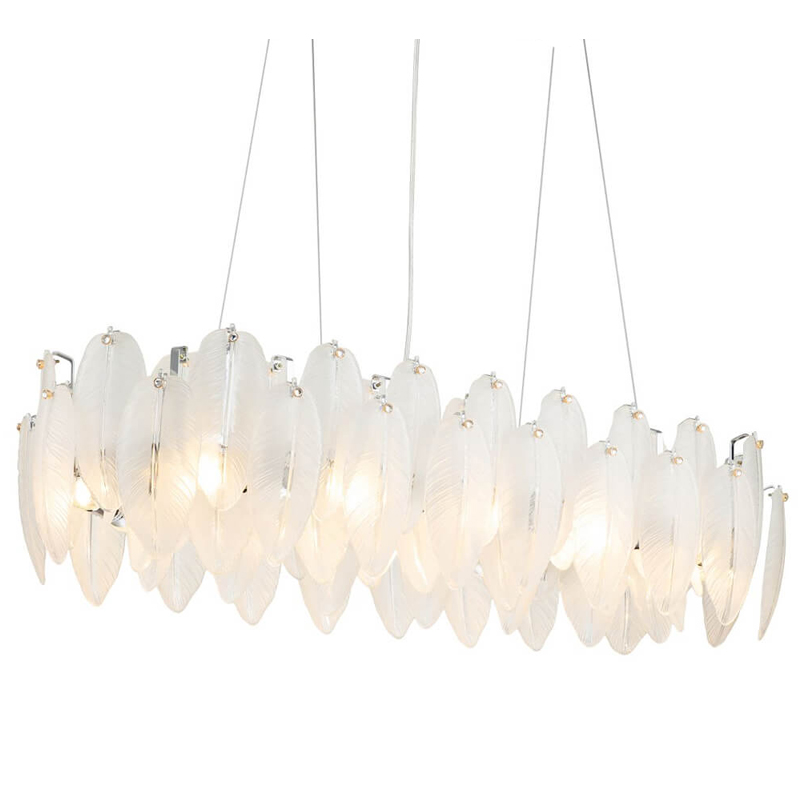 Люстра Bud Petals Chandelier Chrome Line Хром Люстра Bud Petals Chandelier Chrome Line Хром в Орле | Loft Concept