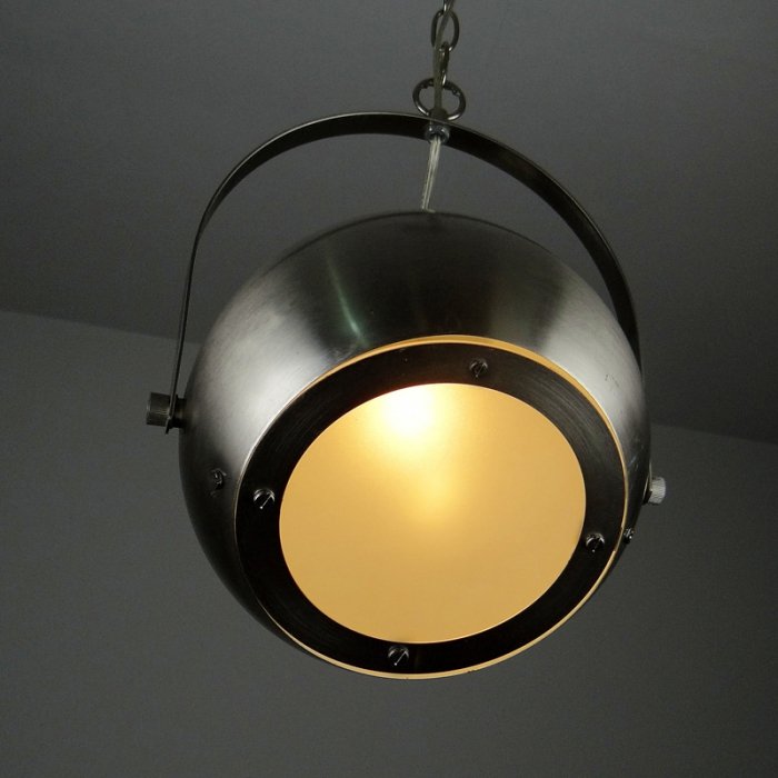 Подвесной светильник Loft Industrial restaurant lamp Серебряный Подвесной светильник Loft Industrial restaurant lamp Серебряный в Орле | Loft Concept