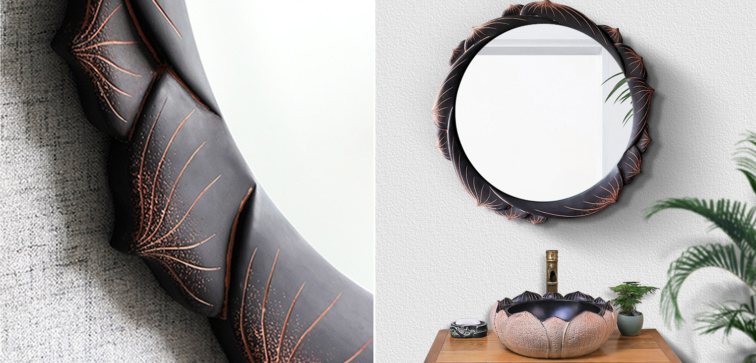 Зеркало Mirror Lotus - фото