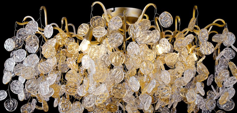Потолочный светильник FAIRYTREE Chandelier Gold 8 Потолочный светильник FAIRYTREE Chandelier Gold 8 - Loft-Concept в Орле