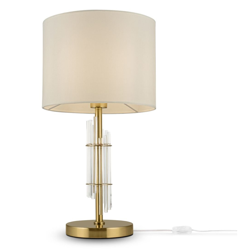 Настольная лампа Aldrich light Table Lamp Латунь Белый Настольная лампа Aldrich light Table Lamp Латунь Белый в Орле | Loft Concept