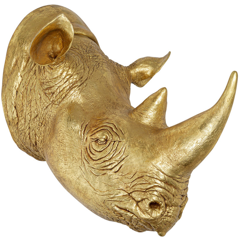Аксессуар на стену Golden Rhino Золотой Аксессуар на стену Golden Rhino Золотой в Орле | Loft Concept