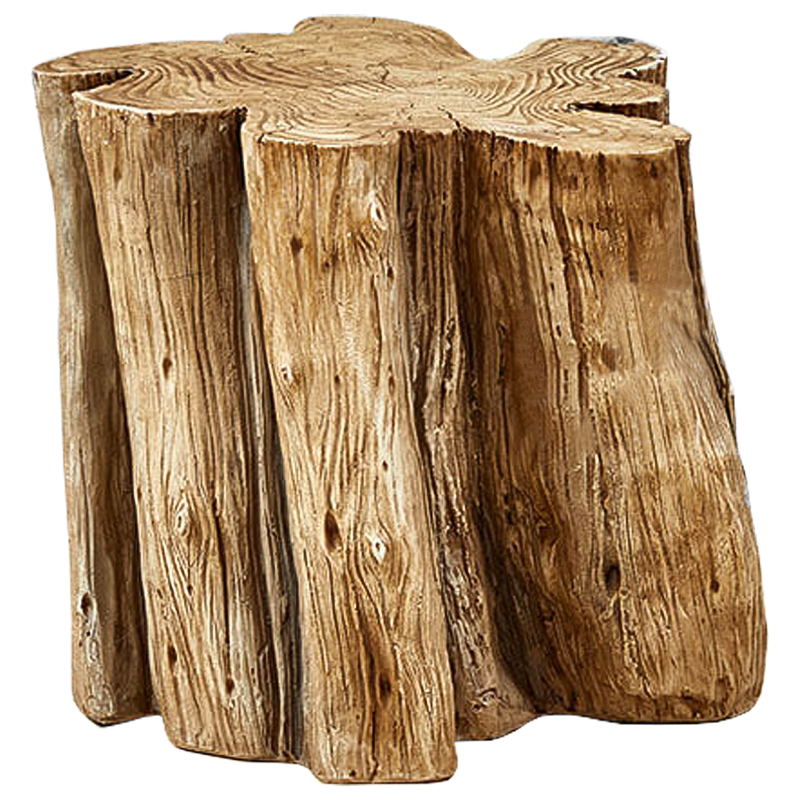 Приставной стол Wavy Stump Side Table Коричневый Приставной стол Wavy Stump Side Table Коричневый в Орле | Loft Concept