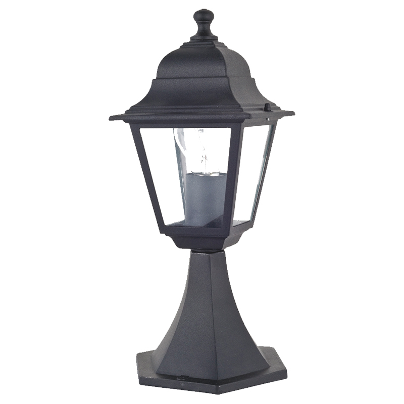 Уличный светильник Lebran lamp Черный Прозрачное Стекло Уличный светильник Lebran lamp Черный Прозрачное Стекло в Орле | Loft Concept