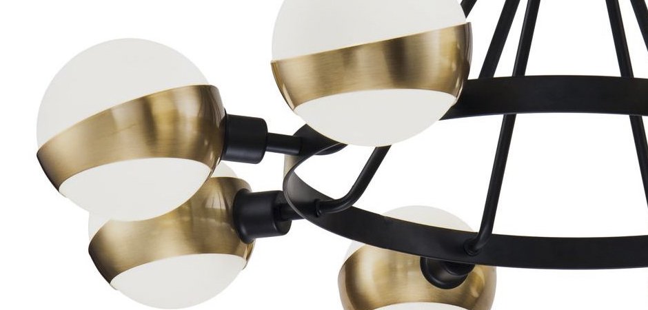 Люстра Hold Ball Brass Chandelier 8 Люстра Hold Ball Brass Chandelier 8 - Loft-Concept в Орле