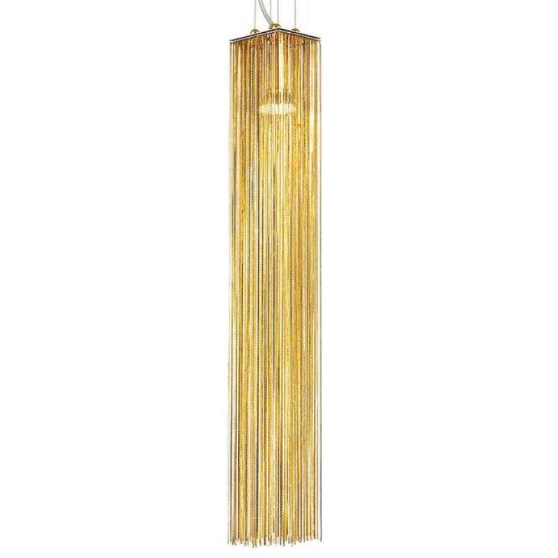 Подвесной светильник Atlantis Chain Gold One Золотой Подвесной светильник Atlantis Chain Gold One Золотой в Орле | Loft Concept
