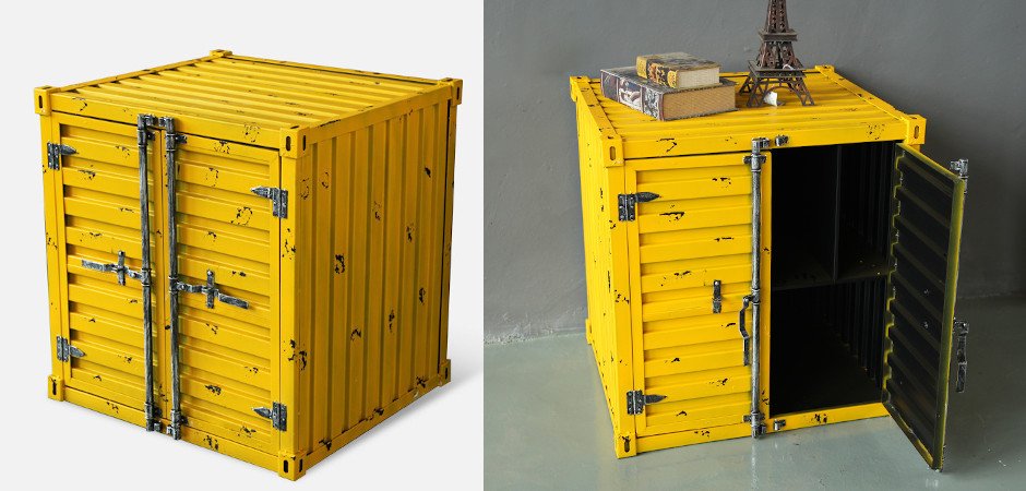 Комод Sea Container с двумя дверками Комод Sea Container с двумя дверками - Loft-Concept в Орле