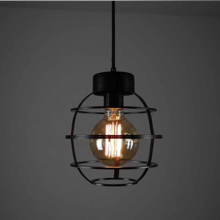Подвесной светильник Loft Industrial Buble Черный Подвесной светильник Loft Industrial Buble Черный в Орле | Loft Concept
