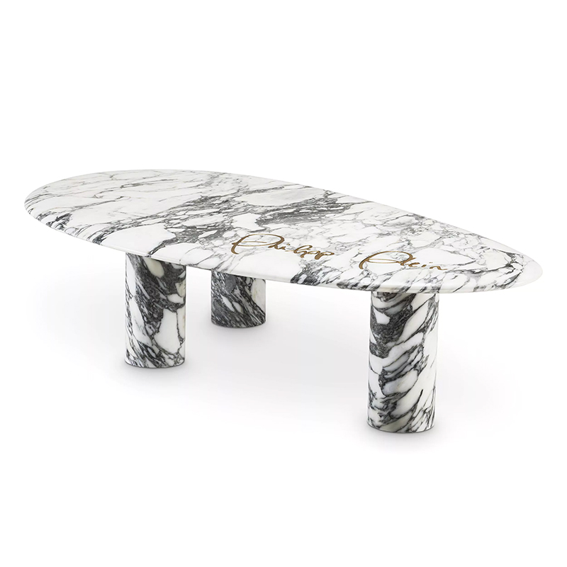 Кофейный стол Philipp Plein Coffee Table Forte Белый Белый Мрамор Bianco Кофейный стол Philipp Plein Coffee Table Forte Белый Белый Мрамор Bianco в Орле | Loft Concept