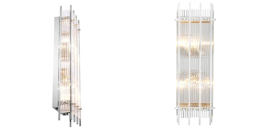 Бра Wall Lamp Sparks L Nickel Бра Wall Lamp Sparks L Nickel - Loft-Concept в Орле