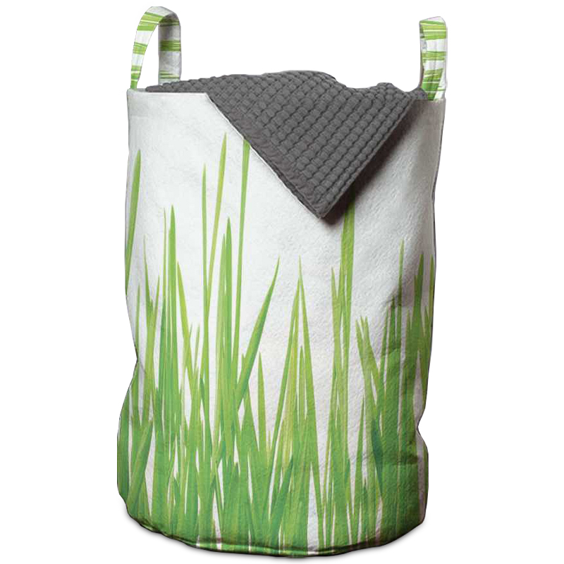 Корзина Grass Basket Зеленый Белый Корзина Grass Basket Зеленый Белый в Орле | Loft Concept