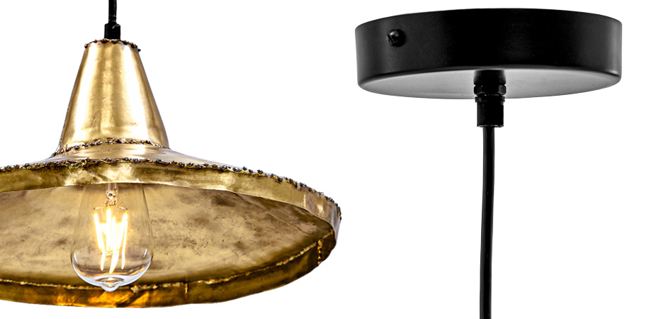 Подвесной светильник Rough Gold Pendant II Подвесной светильник Rough Gold Pendant II - Loft-Concept в Орле