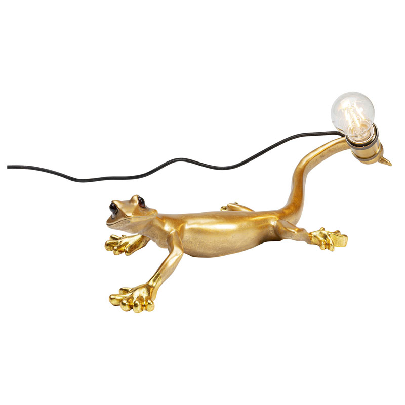 Настольная лампа Lizard Table Lamp Золотой в Орле | Loft Concept 