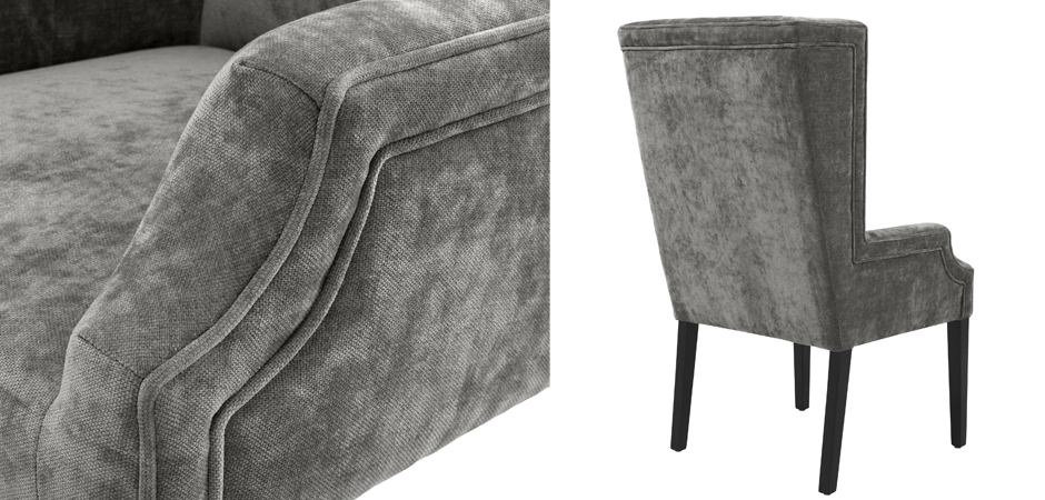 Стул Eichholtz Dining Chair Tempio grey Стул Eichholtz Dining Chair Tempio grey - Loft-Concept в Орле