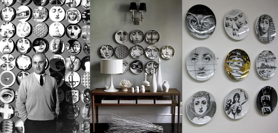Декоративная тарелка Fornasetti 30.CR.BW.R01-194 - Loft-Concept в Орле