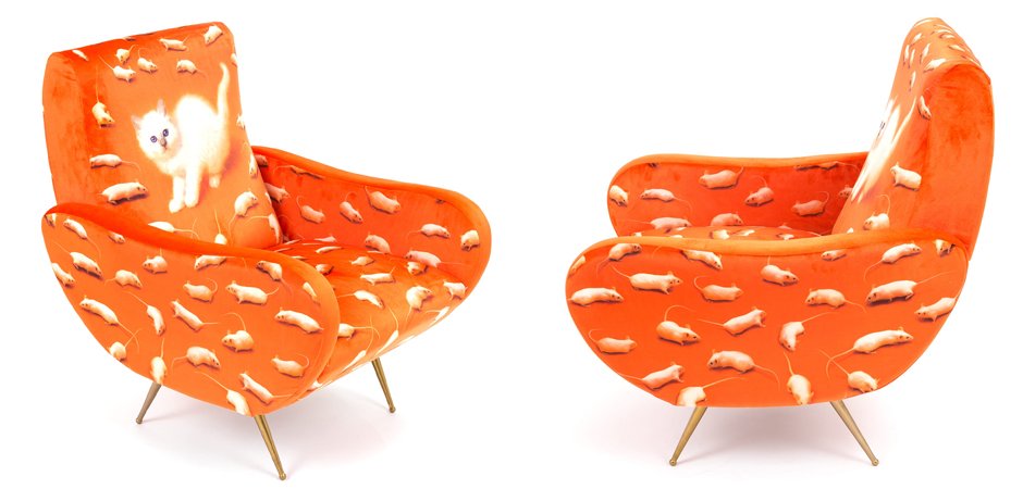 Кресло Seletti Armchair Kitten Кресло Seletti Armchair Kitten - Loft-Concept в Орле