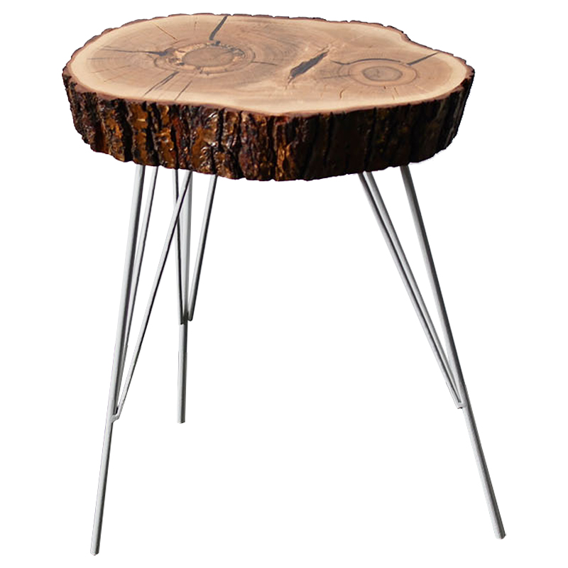 Приставной стол Kobie Industrial Metal Rust Side Table Коричневый Белый Приставной стол Kobie Industrial Metal Rust Side Table Коричневый Белый в Орле | Loft Concept