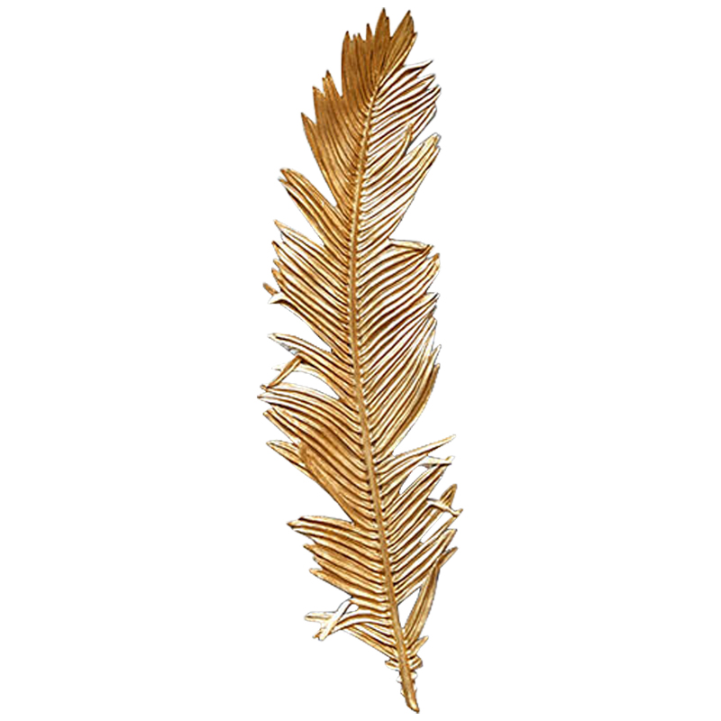 Аксессуар на стену Golden Feather Золотой Аксессуар на стену Golden Feather Золотой в Орле | Loft Concept