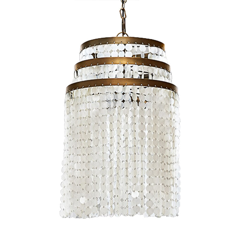 Люстра Potier Chandeliers Латунь Белый Люстра Potier Chandeliers Латунь Белый в Орле | Loft Concept