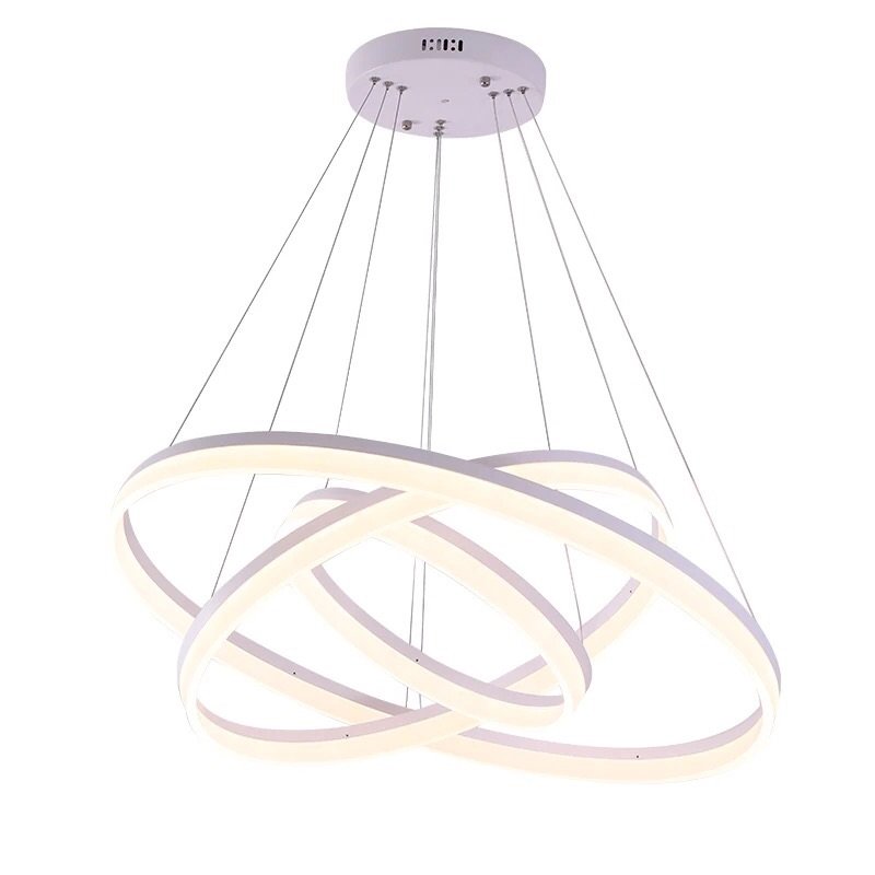 Люстра Chandeliers Rings White Белый Люстра Chandeliers Rings White Белый в Орле | Loft Concept