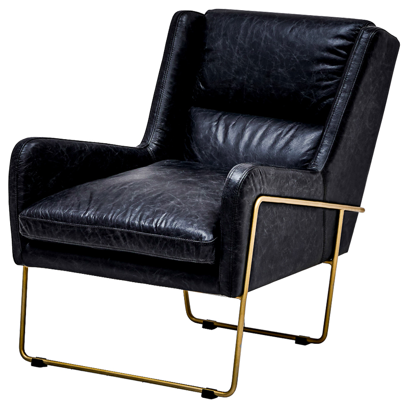 Кресло Grinda Chair Глянцевое золото Черный Кресло Grinda Chair Глянцевое золото Черный в Орле | Loft Concept
