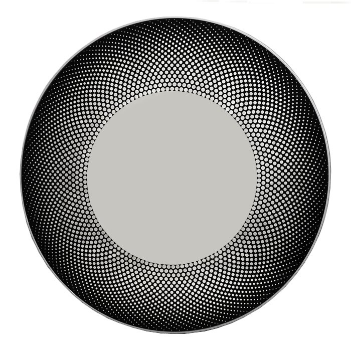 Зеркало Mirror Print dots Черный Зеркало Mirror Print dots Черный в Орле | Loft Concept