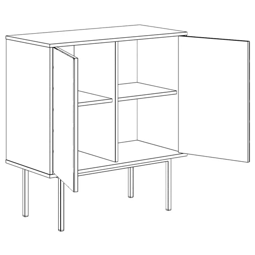 Шкаф-буфет с зеркальным декором Serena Cupboard Шкаф-буфет с зеркальным декором Serena Cupboard в Орле