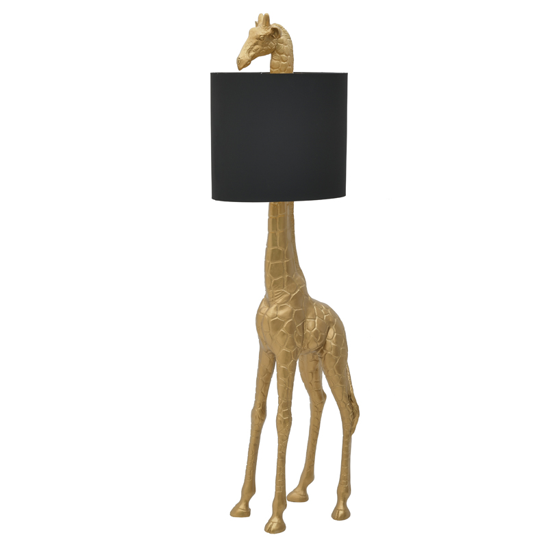 Торшер Golden Giraffe Floor lamp Черный Золотой в Орле | Loft Concept 