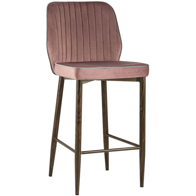 Стул Lawrence Chair Пыльно-Розовый Серый кант Розовый пастельный Светло-серый Коричневый Стул Lawrence Chair Пыльно-Розовый Серый кант Розовый пастельный Светло-серый Коричневый в Орле | Loft Concept