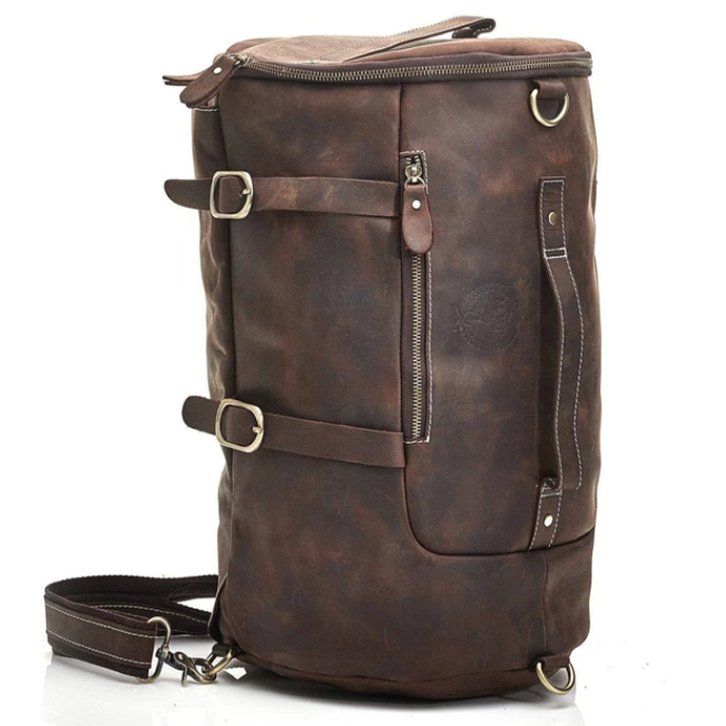 Сумка-рюкзак из коричневой винтажной кожи HERITAGE BROWN LEATHER RUCKSACK Коричневый винтаж Сумка-рюкзак из коричневой винтажной кожи HERITAGE BROWN LEATHER RUCKSACK Коричневый винтаж в Орле | Loft Concept