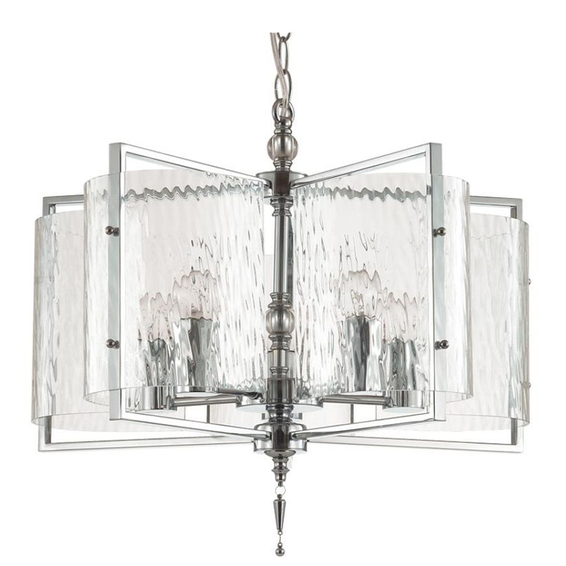 Люстра Karissa Chrome Chandelier 48 Хром Прозрачный (Transparent) Люстра Karissa Chrome Chandelier 48 Хром Прозрачный (Transparent) в Орле | Loft Concept
