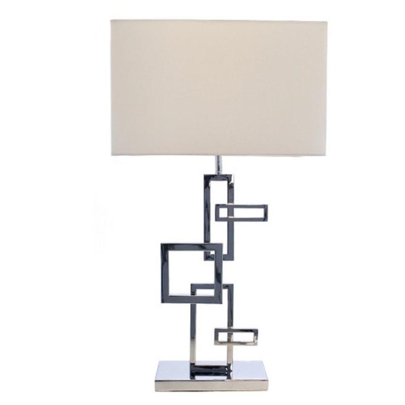 Настольная лампа Rowena Table Lamp Хром Настольная лампа Rowena Table Lamp Хром в Орле | Loft Concept