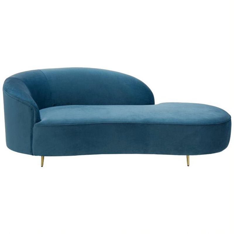 Диван Salvaire Lounge Sofa blue Синий Диван Salvaire Lounge Sofa blue Синий в Орле | Loft Concept