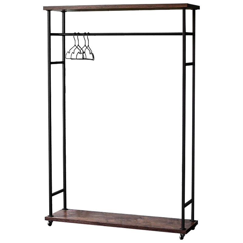 Рейл Lowery Brown Industrial Metal Rust Clothes Rail Черный Коричневый Рейл Lowery Brown Industrial Metal Rust Clothes Rail Черный Коричневый в Орле | Loft Concept