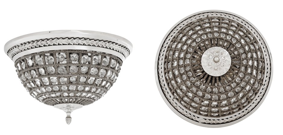 Потолочный светильник Ceiling Lamp Kasbah Nickel Потолочный светильник Ceiling Lamp Kasbah Nickel - Loft-Concept в Орле