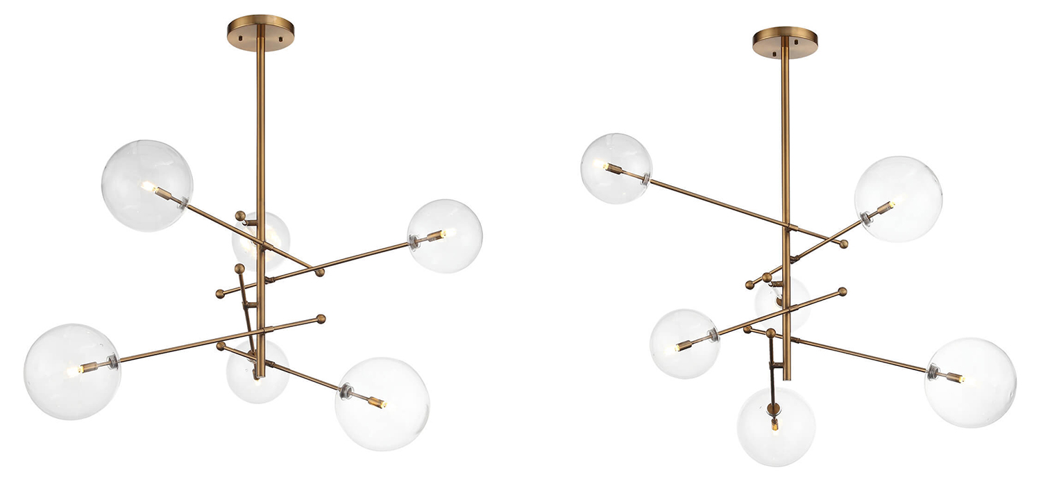 Люстра Gallotti & Radice Brass 6 - фото №1