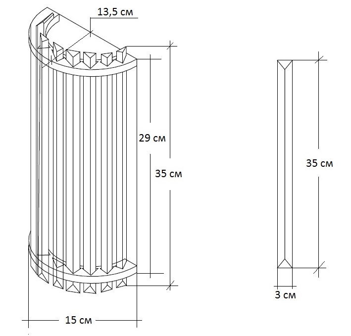 Бра Suspension Glass Cylinders Sconces 35 Бра Suspension Glass Cylinders Sconces 35 в Орле