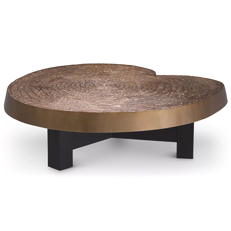 Кофейный стол Eichholtz Coffee Table Anabelle Черный Золотой Кофейный стол Eichholtz Coffee Table Anabelle Черный Золотой в Орле | Loft Concept