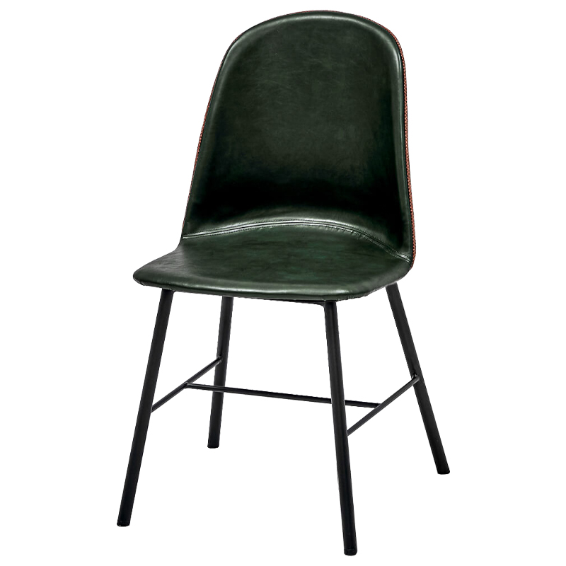 Стул Archie Chair Черный Зеленый Коричневый Стул Archie Chair Черный Зеленый Коричневый в Орле | Loft Concept