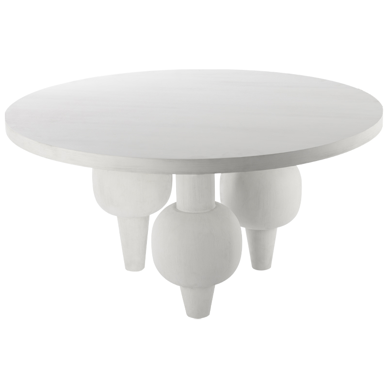 Обеденный стол Rondel Dinner Table Белый Обеденный стол Rondel Dinner Table Белый в Орле | Loft Concept