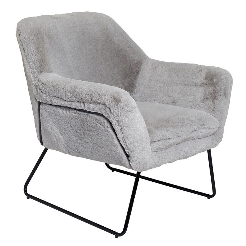 Кресло Bevin Armchair Серый в Орле | Loft Concept 