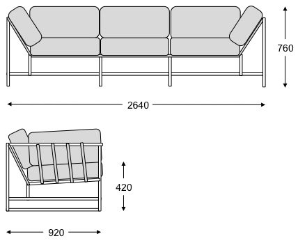 Диван Inheritance Sofa Olive Military Fabric Диван Inheritance Sofa Olive Military Fabric в Орле