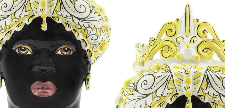 Ваза VASE MORO LADY MEDIUM yellow Ваза VASE MORO LADY MEDIUM yellow - Loft-Concept в Орле